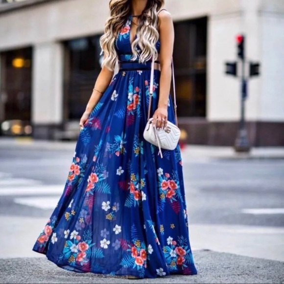 Express Floral Maxi Dress Clearance, 54 